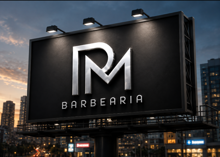 Logo RM Barbearia